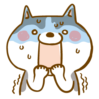 Scary Siberian Dog Stickers for iMessage messages sticker-8