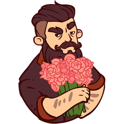 Bearded Man messages sticker-3