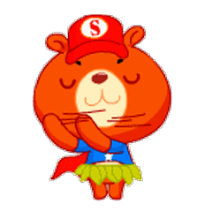 Super Bear Animated messages sticker-3