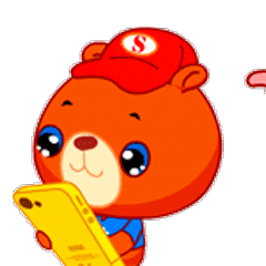 Super Bear Animated messages sticker-11