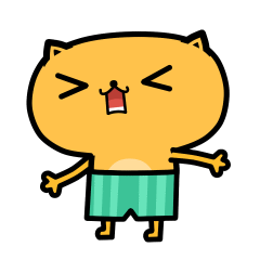 Animated Yellow Cat Stickers For iMessage messages sticker-6