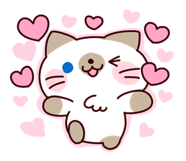 Siamese Cat 3 - Text Message Stickers Pack messages sticker-2