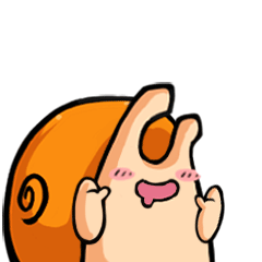 Animated Baby-Snail Stickers For iMessage messages sticker-7