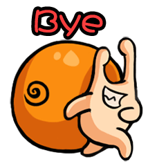 Animated Baby-Snail Stickers For iMessage messages sticker-9