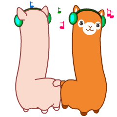 Alpaca Animated Stickers For iMessage messages sticker-10