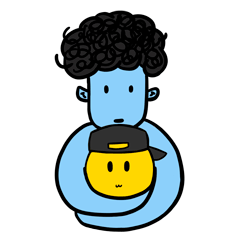 Animated Cap-Cartoon Stickers messages sticker-1