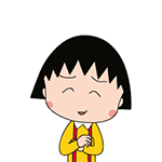 Animated Chi-bi Maruko Stickers For iMessage messages sticker-8