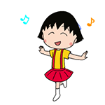 Animated Chi-bi Maruko Stickers For iMessage messages sticker-3