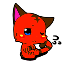 Devil Cat Stickers messages sticker-8
