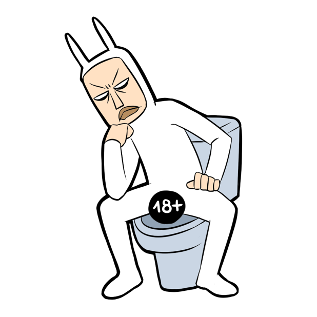 Bunny Men stickers messages sticker-10