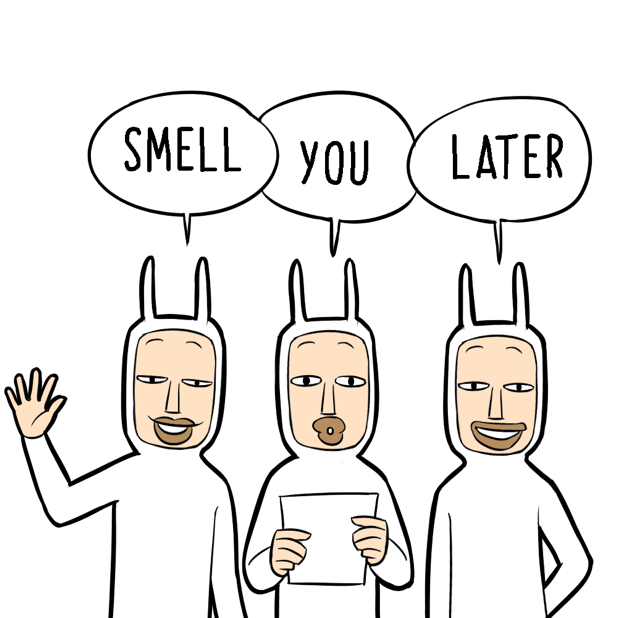 Bunny Men stickers messages sticker-8