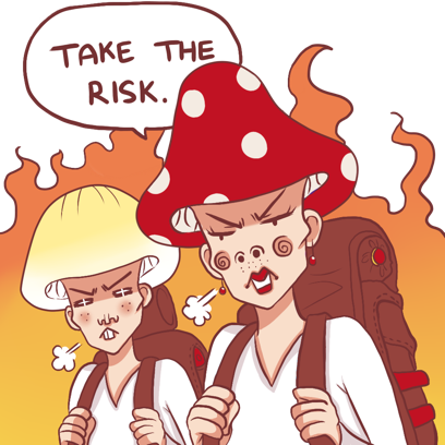 Mushroom Bros stickers messages sticker-6
