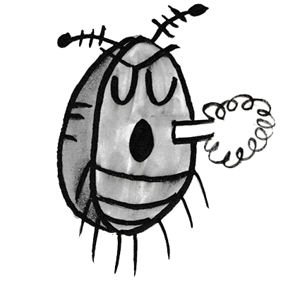 Sammy the Pillbug Stickers Lite messages sticker-11