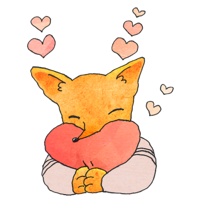 Fox Mori Stickers messages sticker-2