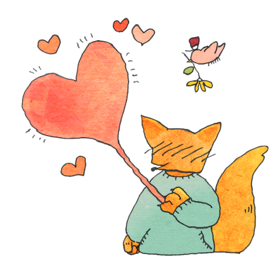 Fox Mori Stickers messages sticker-11
