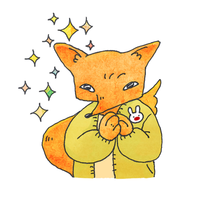 Fox Mori Stickers messages sticker-0