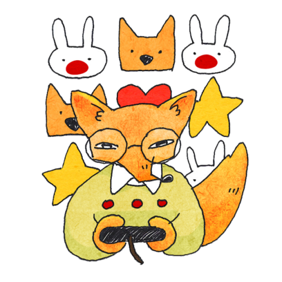 Fox Mori Stickers messages sticker-5