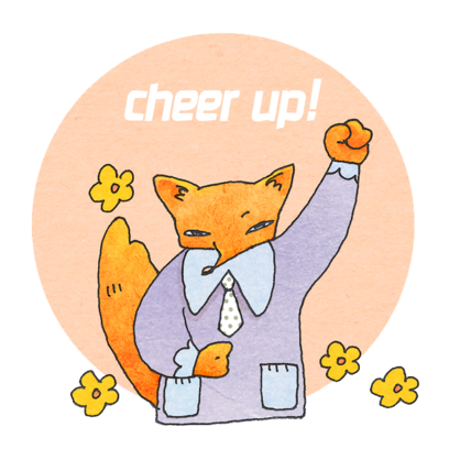 Fox Mori Stickers messages sticker-8