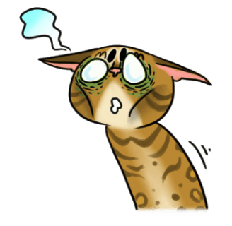 Misty the Cat. Stickers by Design73 messages sticker-6