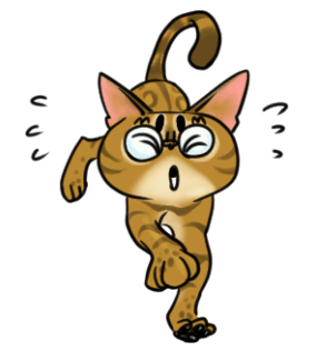 Misty the Cat. Stickers by Design73 messages sticker-11
