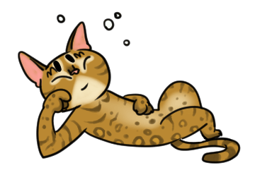 Misty the Cat. Stickers by Design73 messages sticker-8