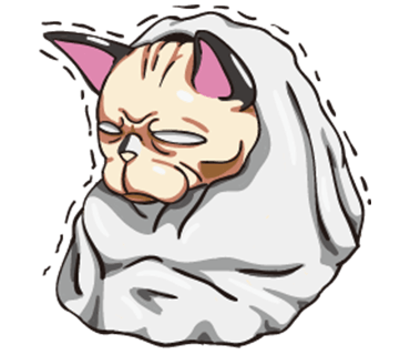Tiger the Sphynx Cat. Stickers by Design73 messages sticker-8
