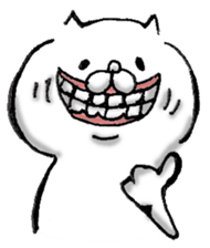 White Cat Stickers 1 messages sticker-9