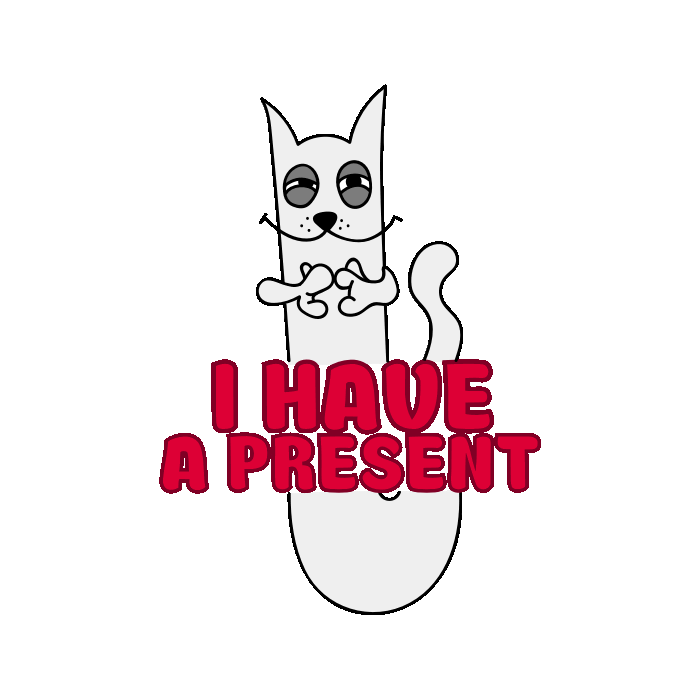 Long Spring Cat messages sticker-5