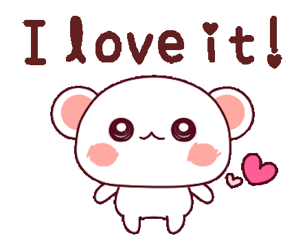 Cutie Bear Love Animated messages sticker-2