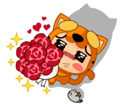 Funny Kitty messages sticker-0