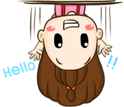 Cute Little Girl Sticker messages sticker-9