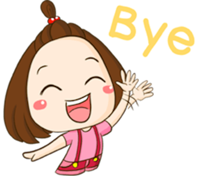Cute Little Girl Sticker messages sticker-1