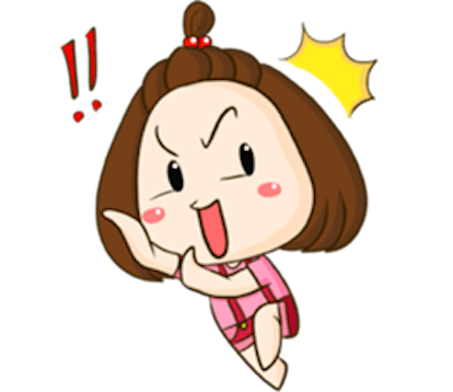 Cute Little Girl Sticker messages sticker-4