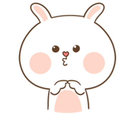 Fluffy Bear and Rabbit messages sticker-8