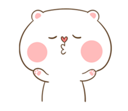 Fluffy Bear and Rabbit messages sticker-11