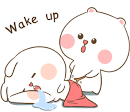 Fluffy Bear and Rabbit messages sticker-6