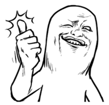 Troll Expression 2 messages sticker-3