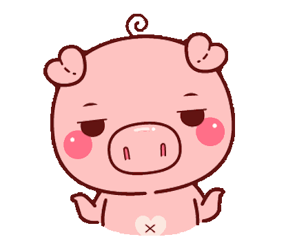Pig Baby Aniamted messages sticker-1
