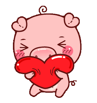 Pig Baby Aniamted messages sticker-0