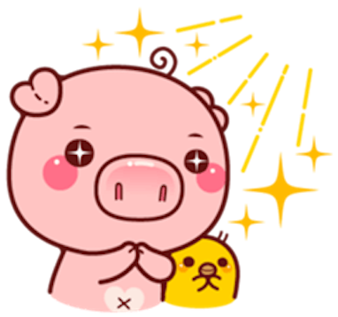 Pig Baby 3 messages sticker-0