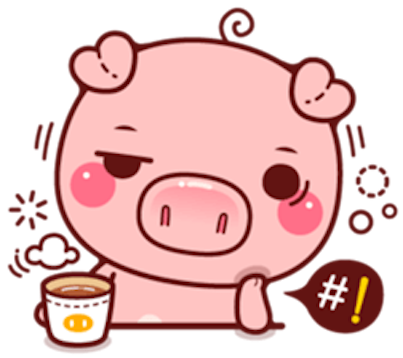 Pig Baby 3 messages sticker-5