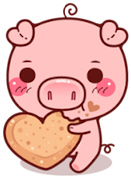 Pig Baby 3 messages sticker-3
