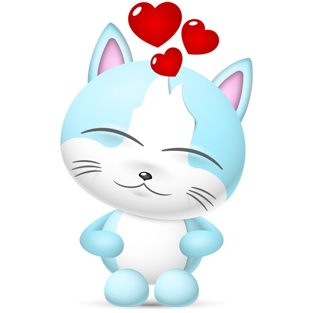 Cute Cats Collection by pim messages sticker-1