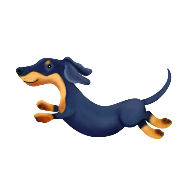 DachsMoji - Dachshund Emoji messages sticker-3
