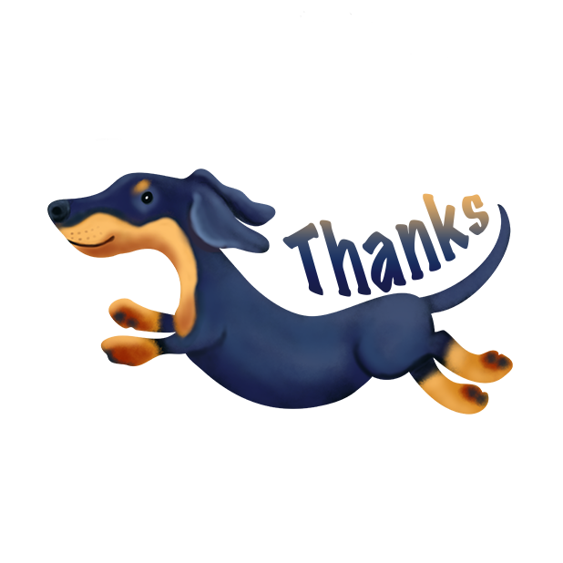 DachsMoji - Dachshund Emoji messages sticker-11