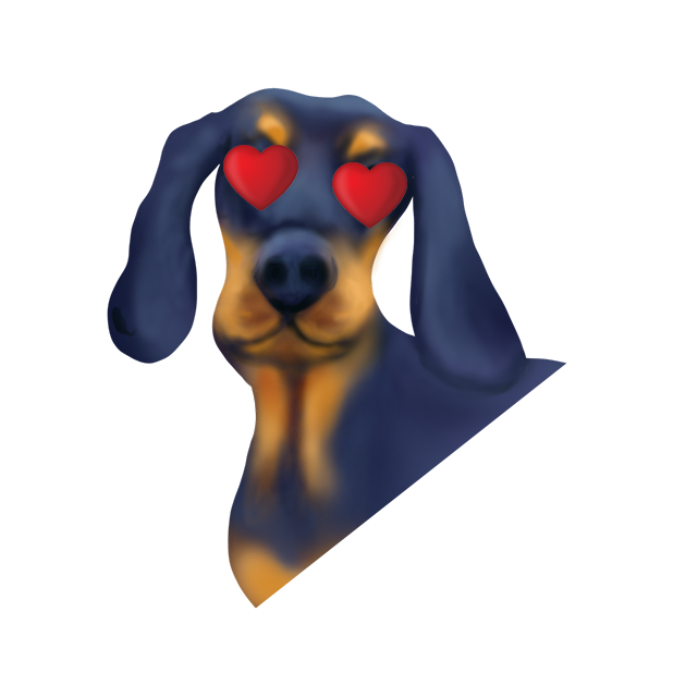 DachsMoji - Dachshund Emoji messages sticker-5