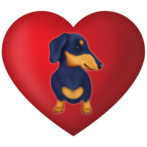 DachsMoji - Dachshund Emoji messages sticker-6