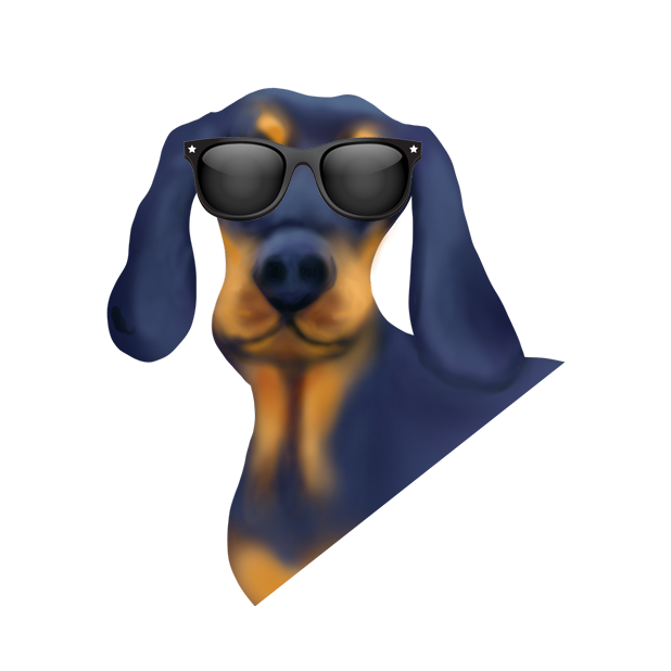 DachsMoji - Dachshund Emoji messages sticker-7