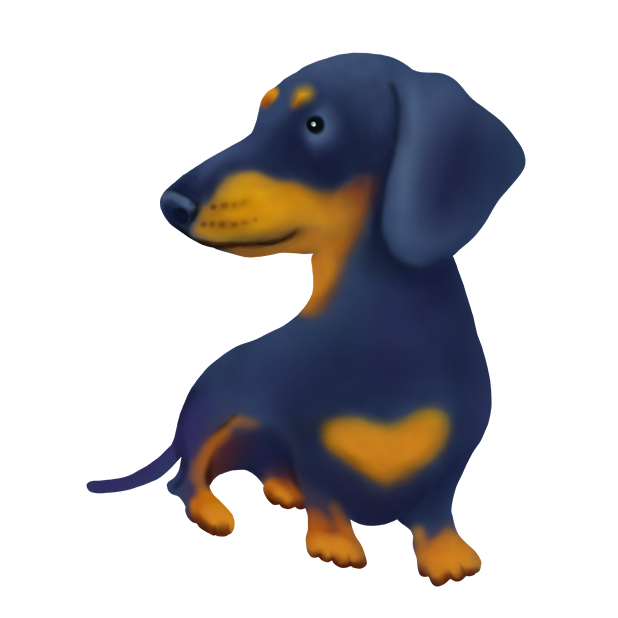 DachsMoji - Dachshund Emoji messages sticker-2