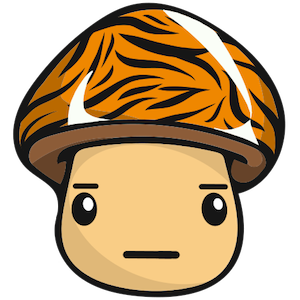 Tiger Mushroom messages sticker-3